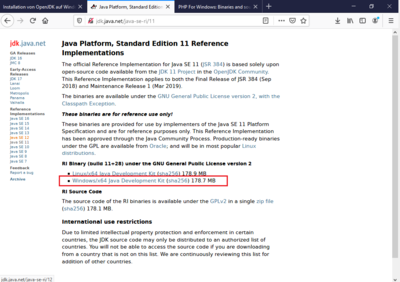 OpenJDK Download 02