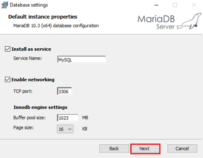 MariaDB Installation 05