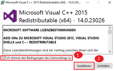 Visual C++ Redistributable für Visual Studio 2015 Herunterladen 01