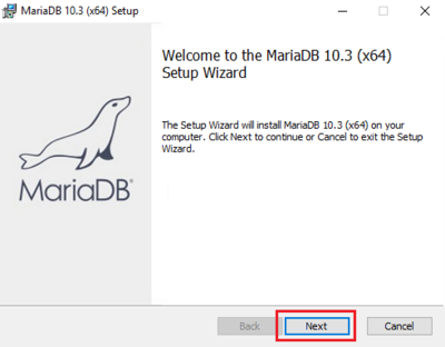 MariaDB Installation 01