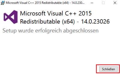 Visual C++ Redistributable für Visual Studio 2015 Herunterladen 02