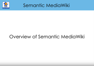 Semantic MediaWiki Tutorials